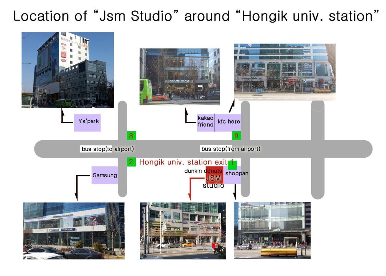 Jsm Studio Hongdae Seoul Bagian luar foto